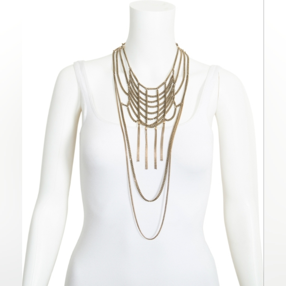 Jennybird cage chain necklace
